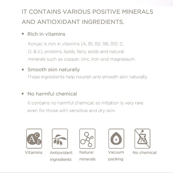 HARPER BELLE BEAUTY Organic Konjac Sponge for Face & Body - Picture 5 of 5